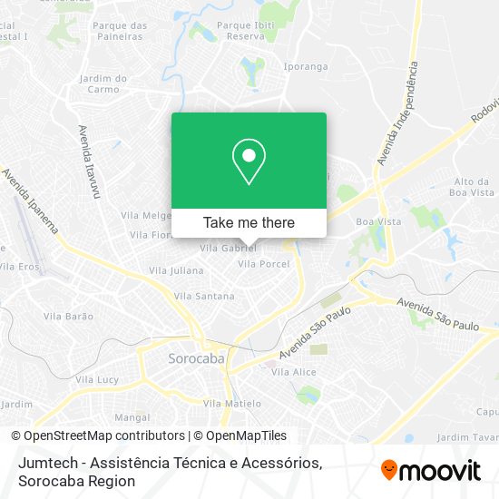 Jumtech - Assistência Técnica e Acessórios map