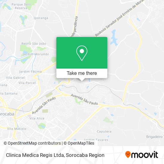 Clinica Medica Regis Ltda map