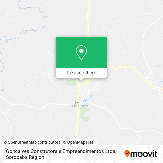 Mapa Goncalves Construtora e Empreendimentos Ltda