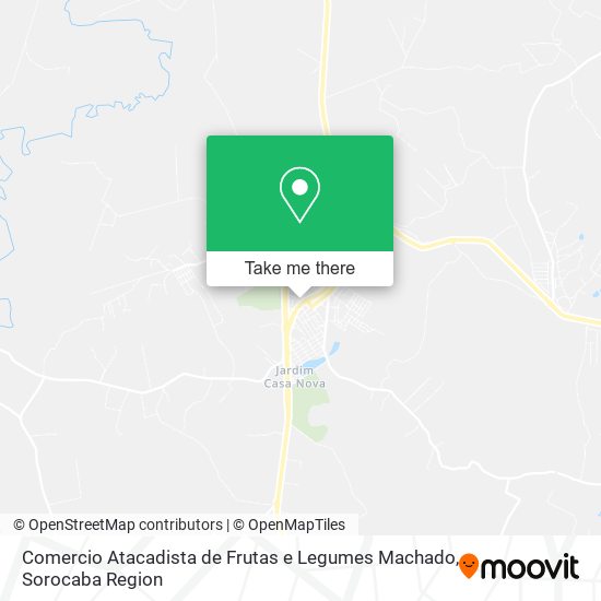 Comercio Atacadista de Frutas e Legumes Machado map