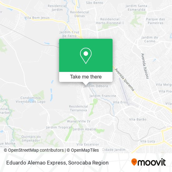 Mapa Eduardo Alemao Express