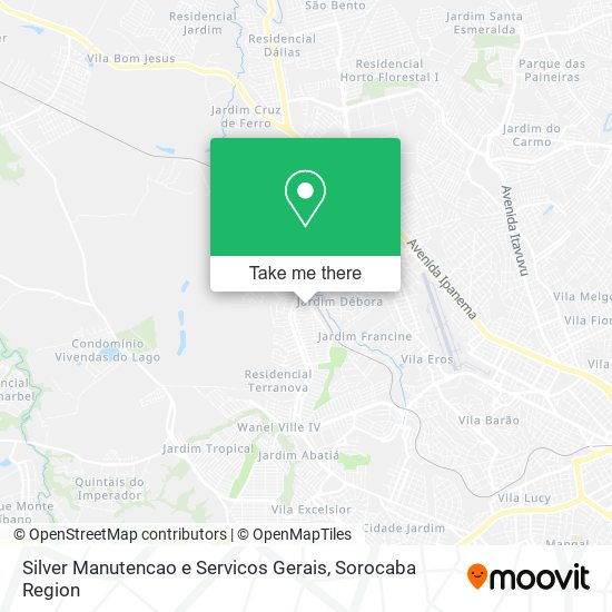 Mapa Silver Manutencao e Servicos Gerais