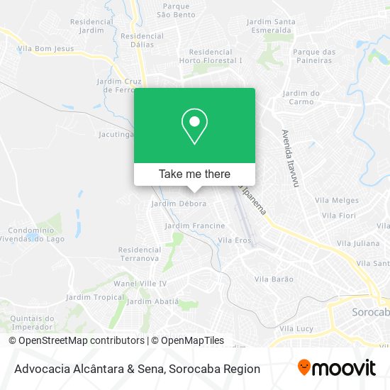 Advocacia Alcântara & Sena map