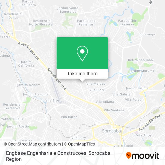 Engbase Engenharia e Construcoes map