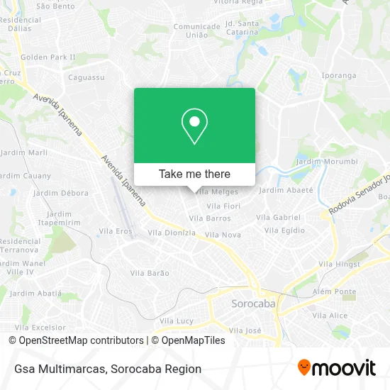 Gsa Multimarcas map