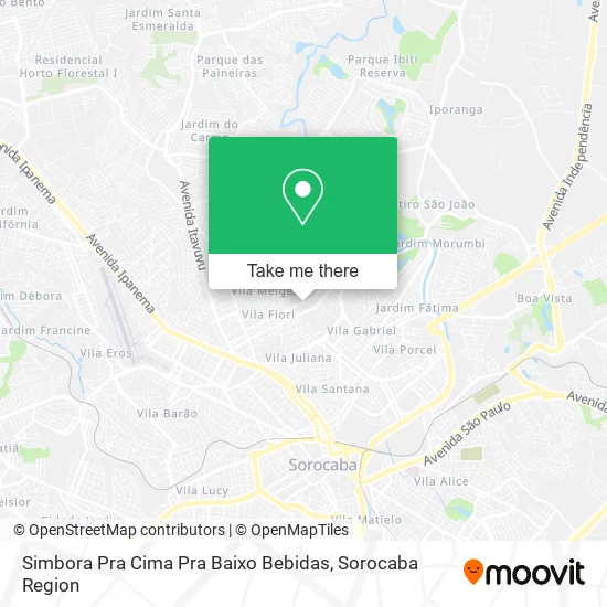 Simbora Pra Cima Pra Baixo Bebidas map