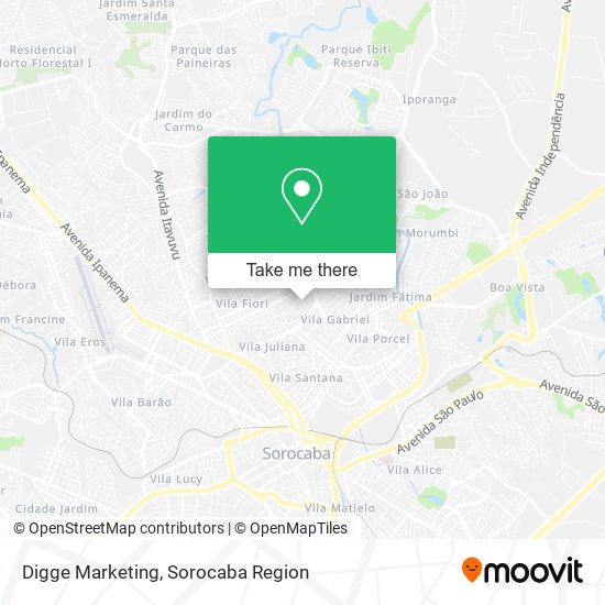 Mapa Digge Marketing