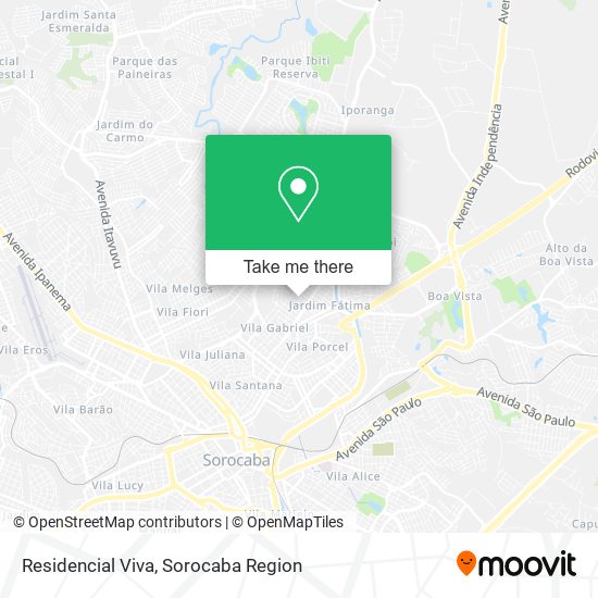 Residencial Viva map