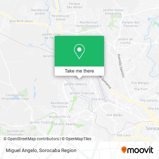 Miguel Angelo map