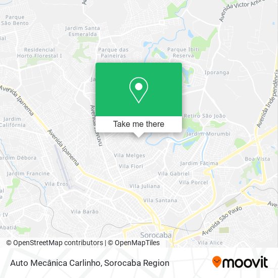 Auto Mecânica Carlinho map