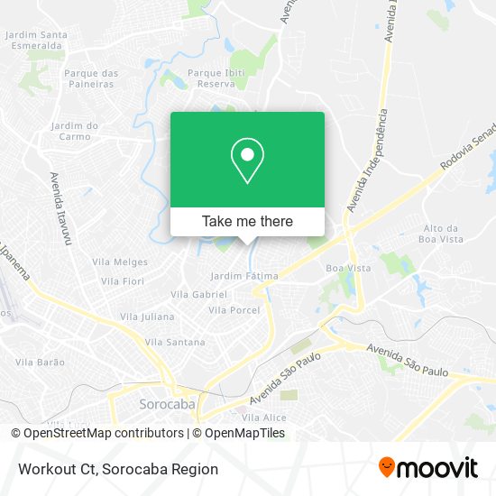 Workout Ct map