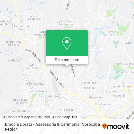 Braccia Dorata - Assessoria & Cerimonial map