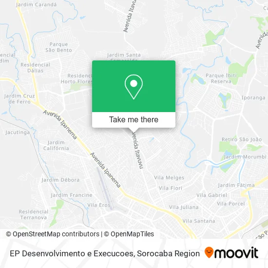 EP Desenvolvimento e Execucoes map