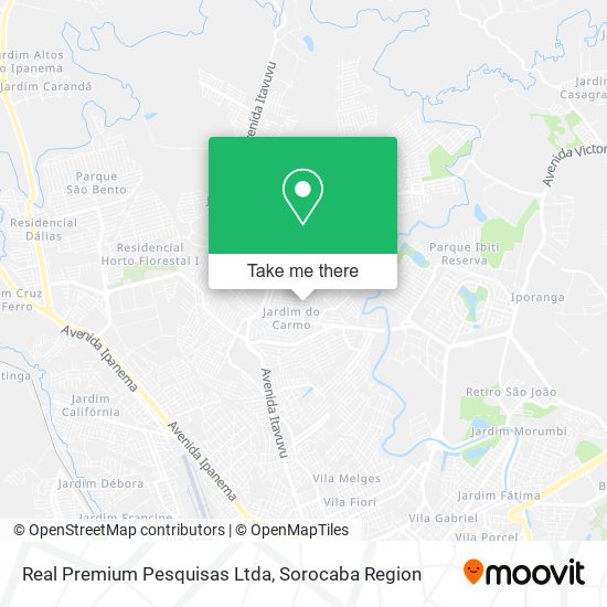 Real Premium Pesquisas Ltda map