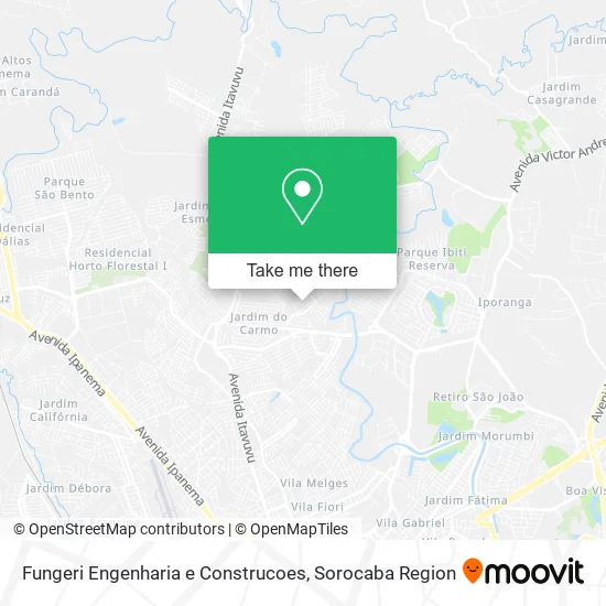 Fungeri Engenharia e Construcoes map