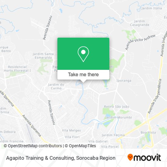 Agapito Training & Consulting map