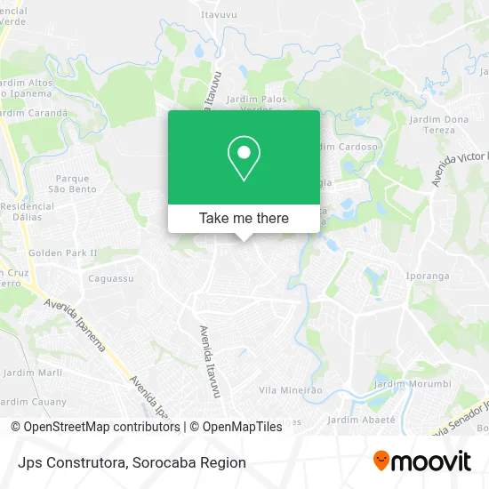 Jps Construtora map