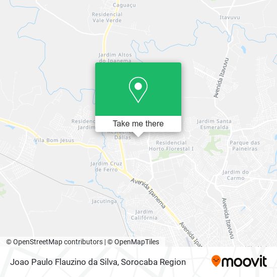 Joao Paulo Flauzino da Silva map