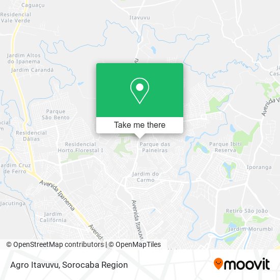Agro Itavuvu map