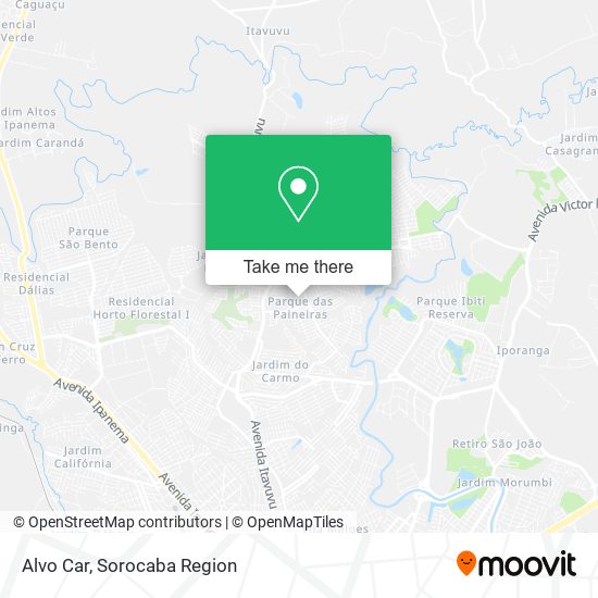 Alvo Car map