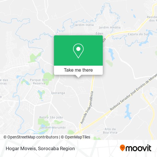 Hogar Moveis map