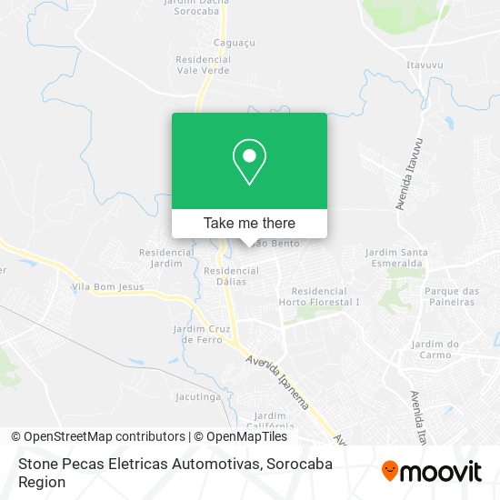 Mapa Stone Pecas Eletricas Automotivas