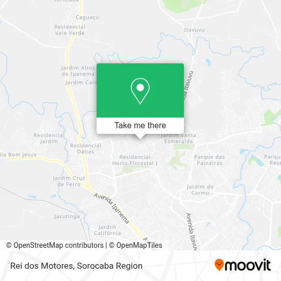 Rei dos Motores map
