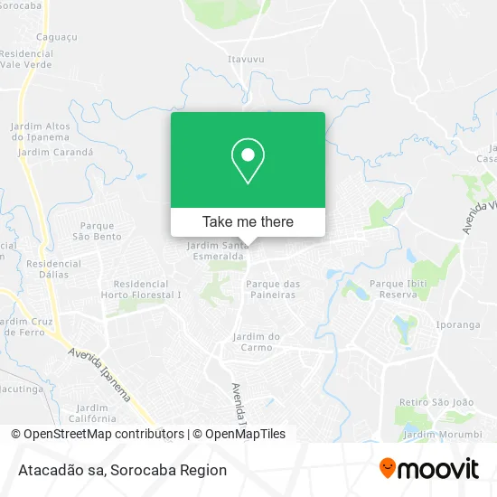Atacadão sa map