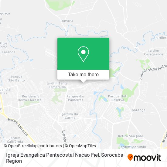 Igreja Evangelica Pentecostal Nacao Fiel map