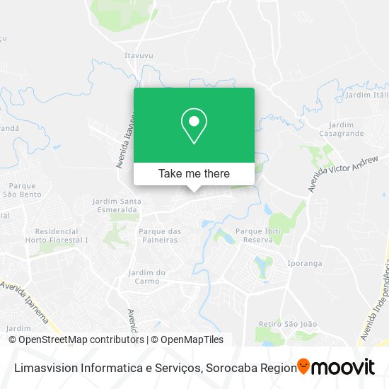Limasvision Informatica e Serviços map