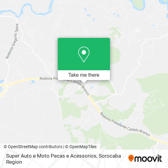 Super Auto e Moto Pecas e Acessorios map