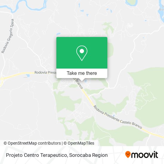 Projeto Centro Terapeutico map