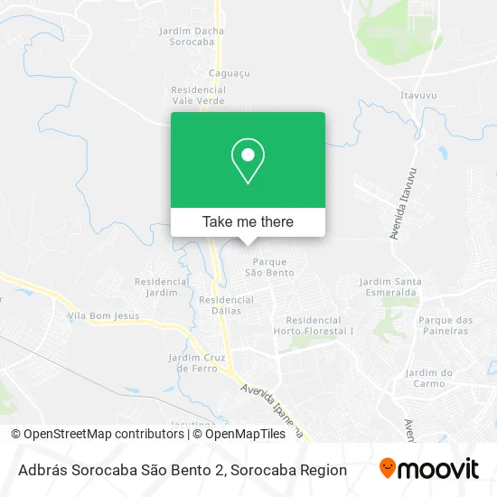 Adbrás Sorocaba São Bento 2 map