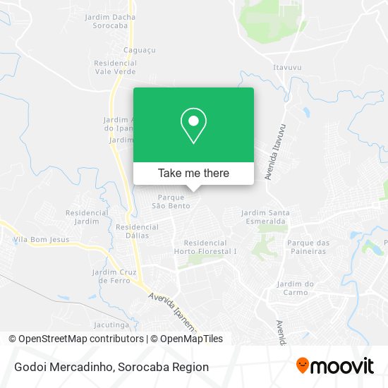 Mapa Godoi Mercadinho