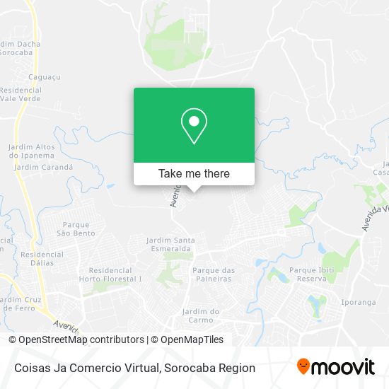 Coisas Ja Comercio Virtual map