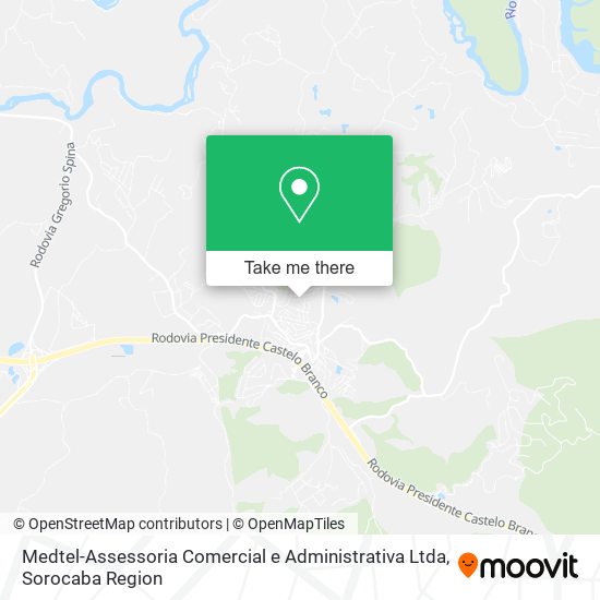 Medtel-Assessoria Comercial e Administrativa Ltda map