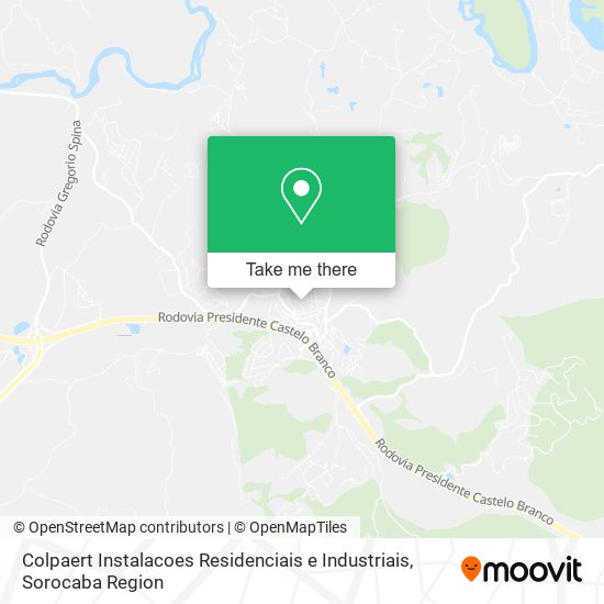 Colpaert Instalacoes Residenciais e Industriais map