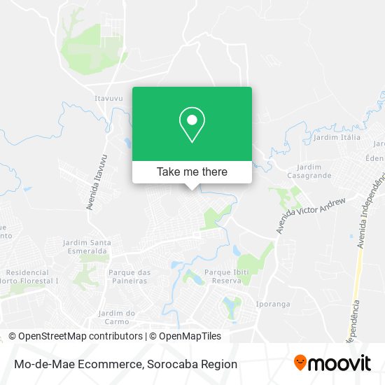 Mo-de-Mae Ecommerce map