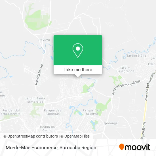 Mo-de-Mae Ecommerce map