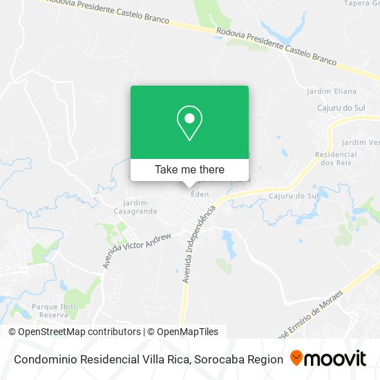 Condominio Residencial Villa Rica map