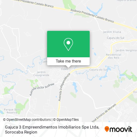 Mapa Gajuca 3 Empreendimentos Imobiliarios Spe Ltda