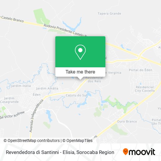 Revendedora di Santinni - Elisia map