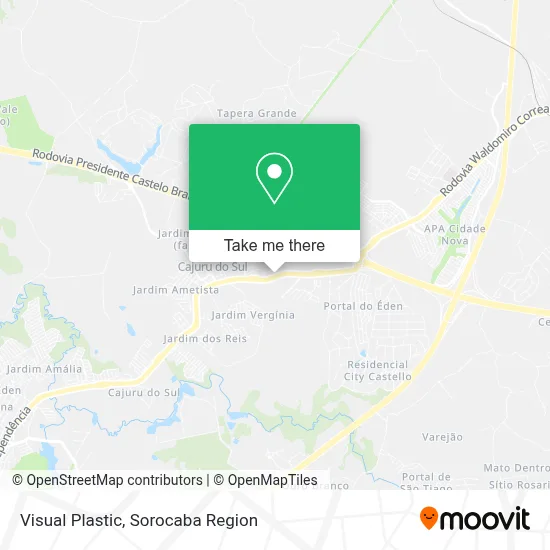 Visual Plastic map