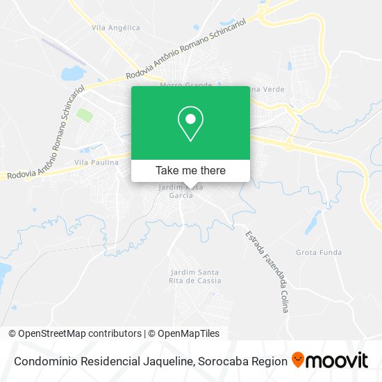 Condominio Residencial Jaqueline map