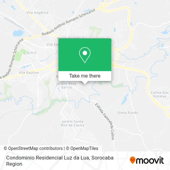 Condominio Residencial Luz da Lua map