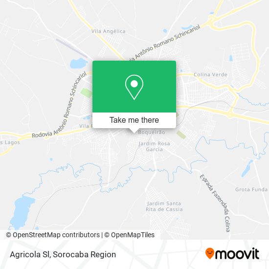 Agricola Sl map