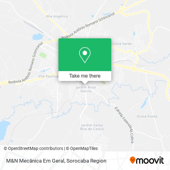 M&N Mecânica Em Geral map