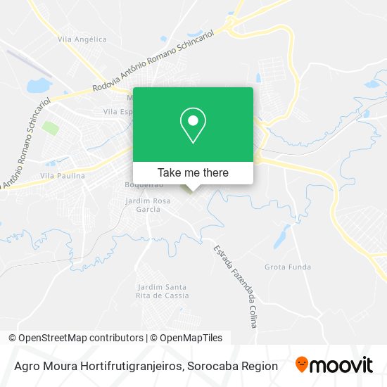 Agro Moura Hortifrutigranjeiros map