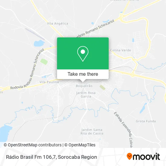 Rádio Brasil Fm 106,7 map