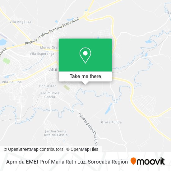 Apm da EMEI Prof Maria Ruth Luz map